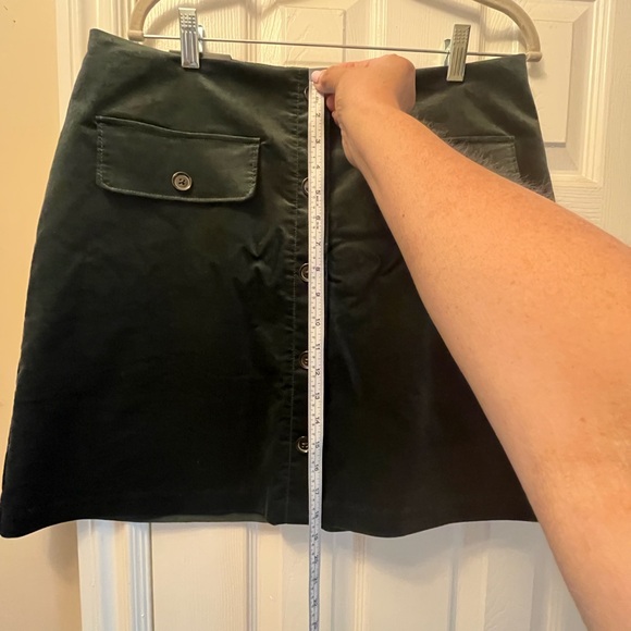 Velvet mini skirt - Picture 4 of 4